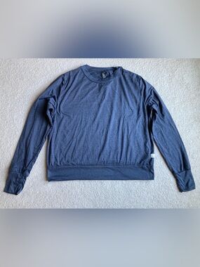 Vuori vw133 navy heather daydream crew